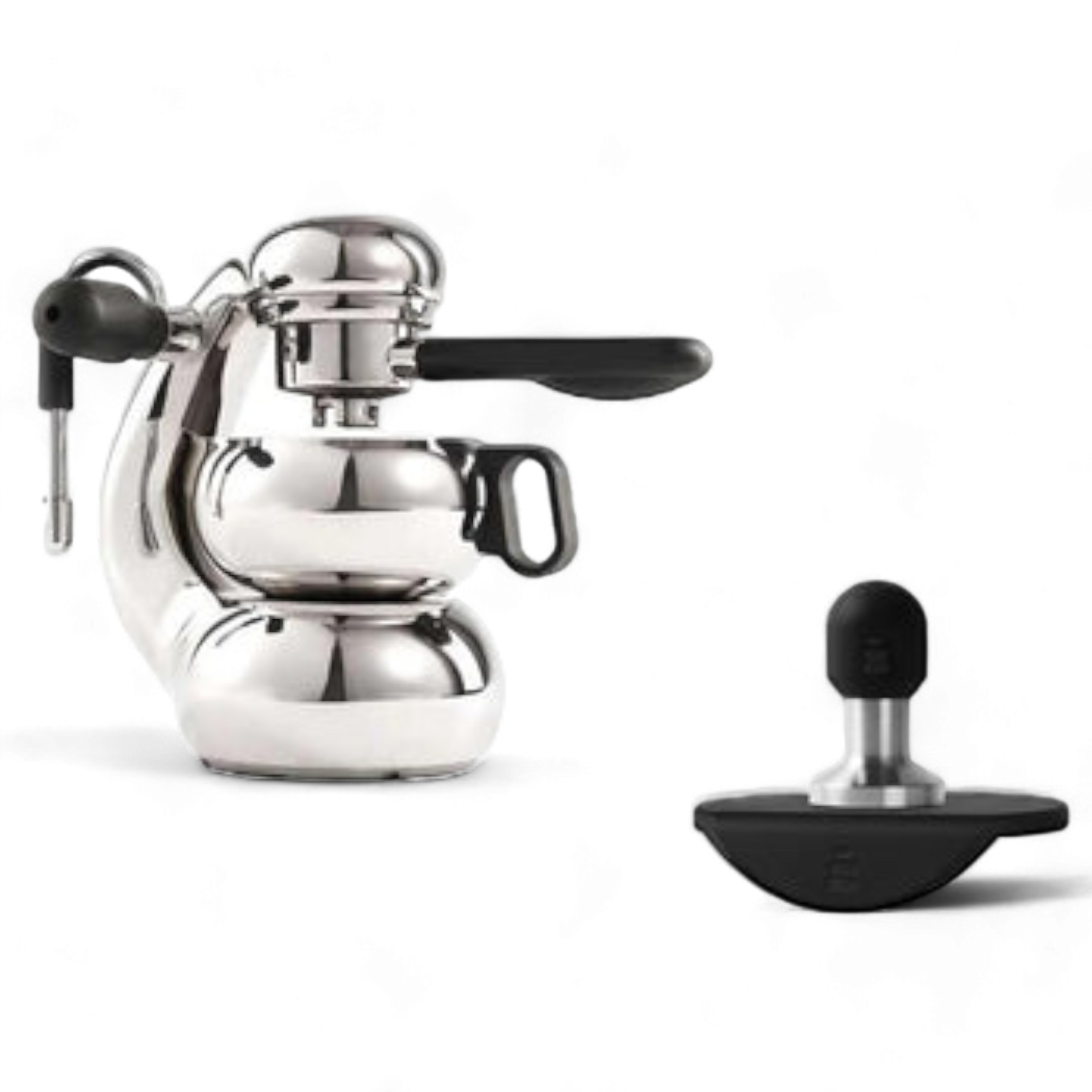 The Little Guy stainless steel espresso maker